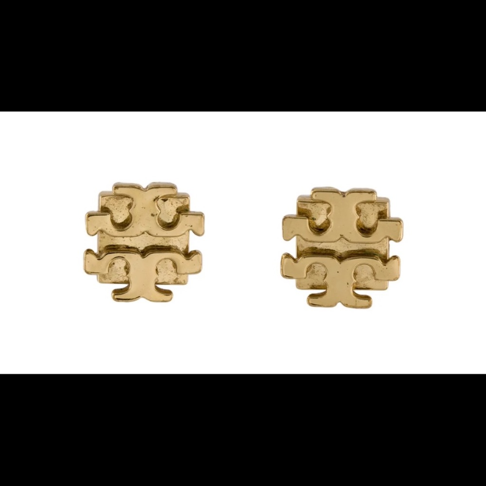 Tory Burch logo studs